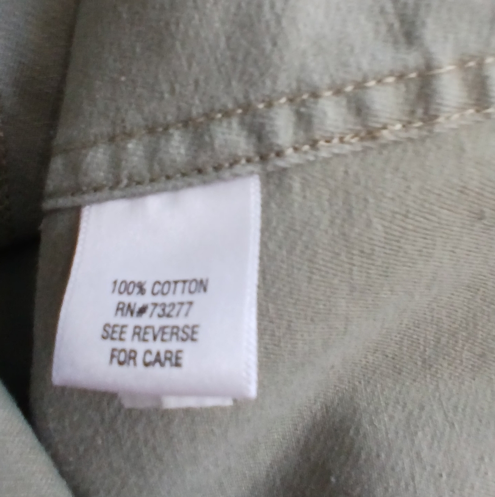 Sonoma 100% Cotton Sage Blazer Jacket Womens Large Officewear Casual - Picture 7 of 8